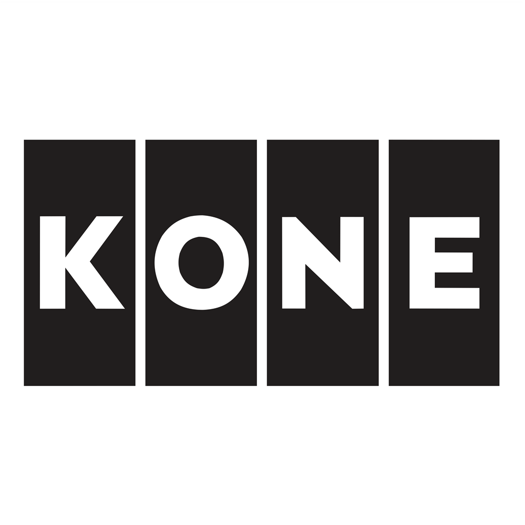 Kone logotype, transparent .png, medium, large