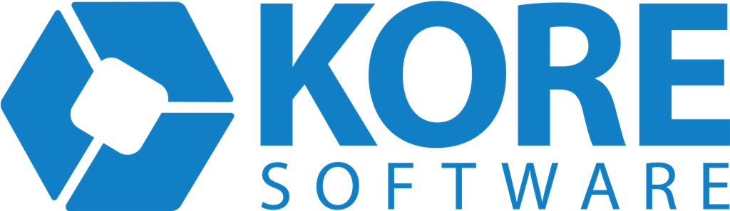 Kore Software logotype, transparent .png, medium, large
