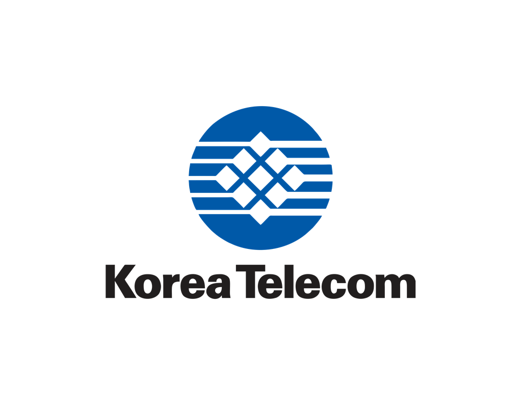 Korea Telecom logotype, transparent .png, medium, large