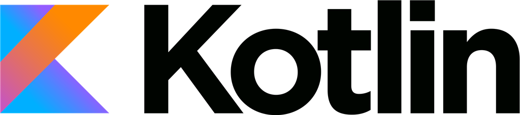 Kotlin logotype, transparent .png, medium, large