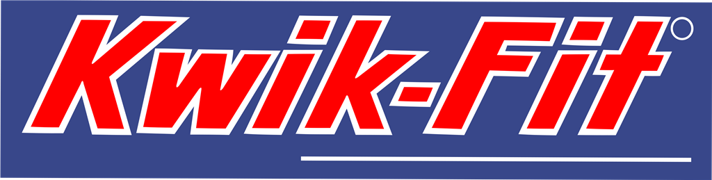 Kwik-Fit logotype, transparent .png, medium, large