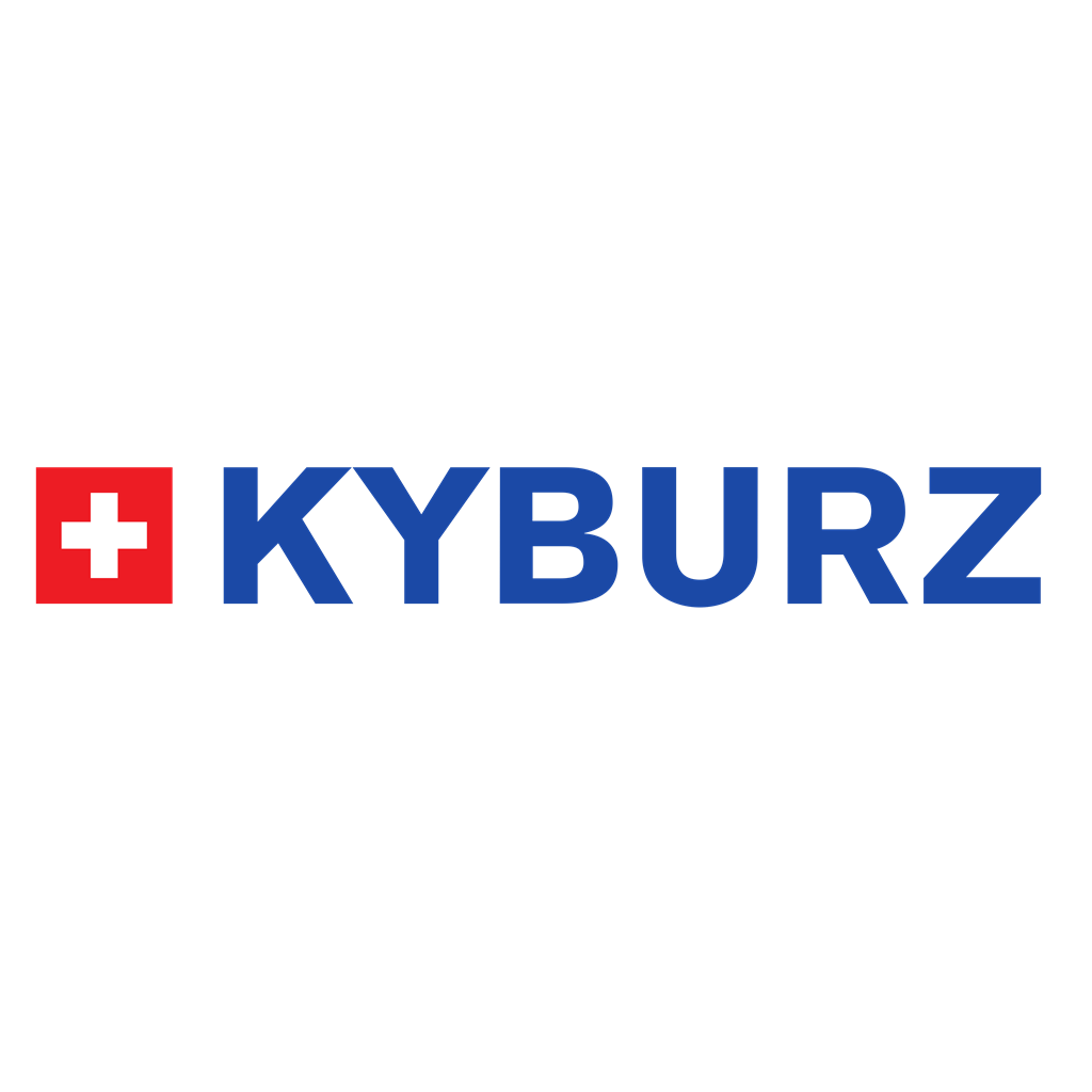 KYBURZ Switzerland AG logotype, transparent .png, medium, large