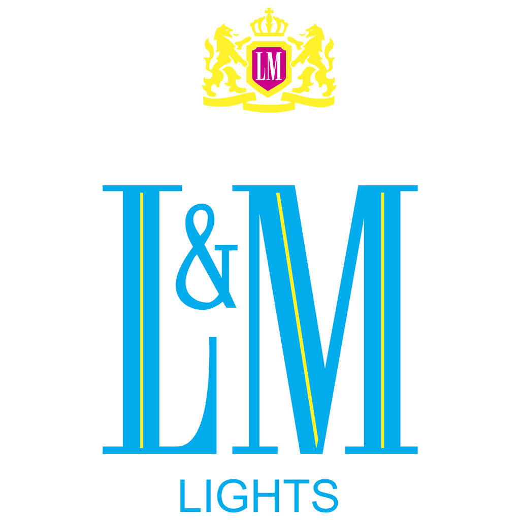 L&M logotype, transparent .png, medium, large