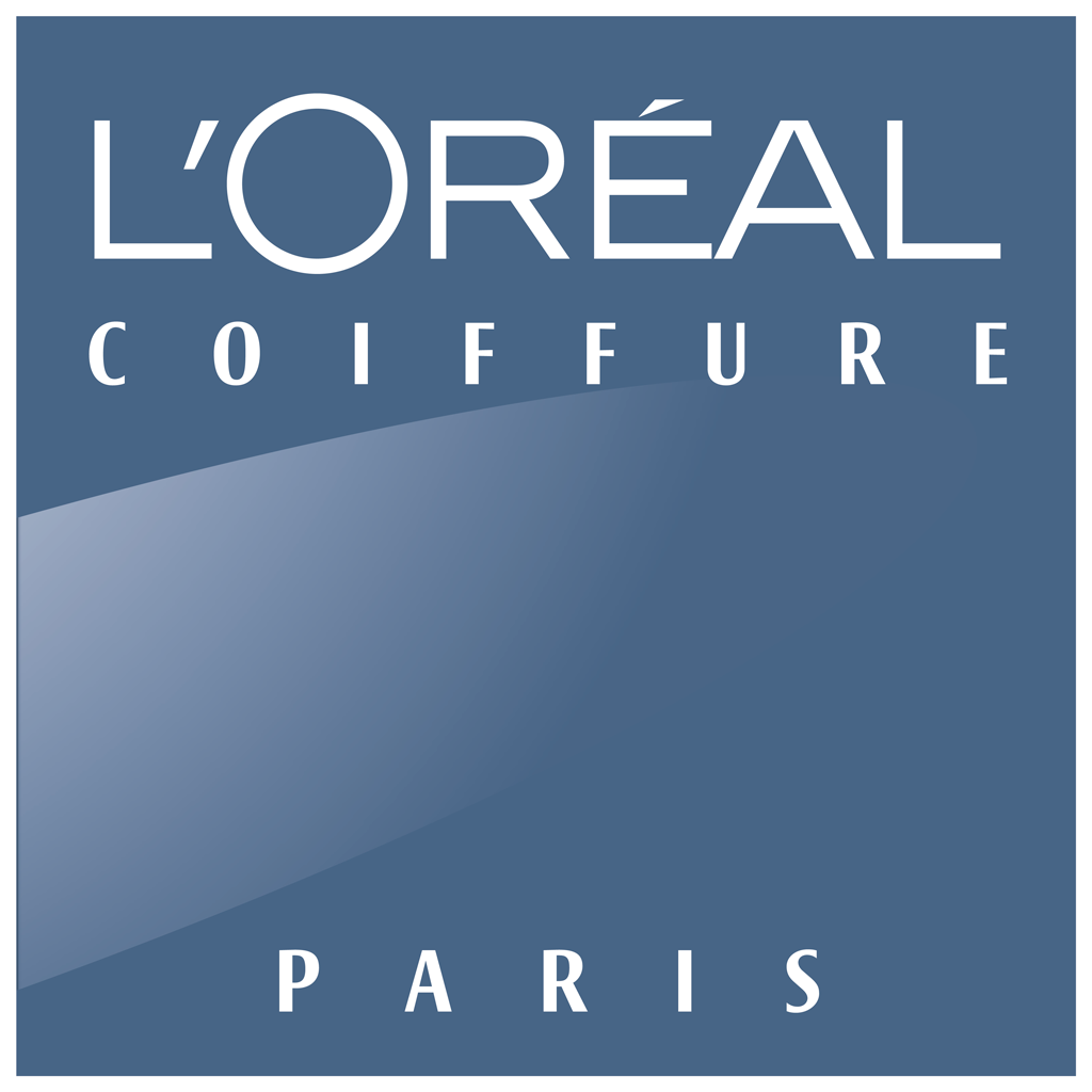 Loreal Coiffure logotype, transparent .png, medium, large
