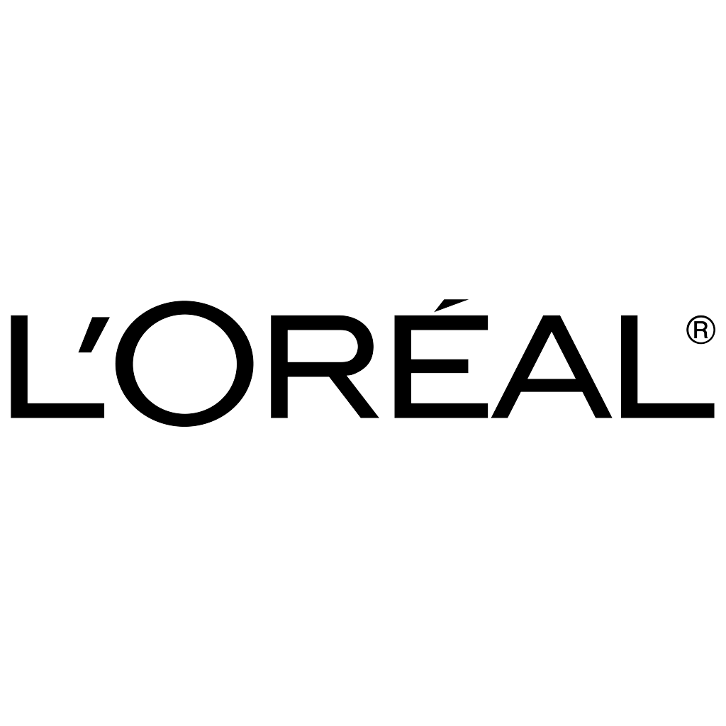 Loreal logotype, transparent .png, medium, large