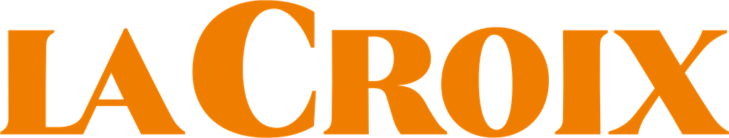 La Croix logotype, transparent .png, medium, large