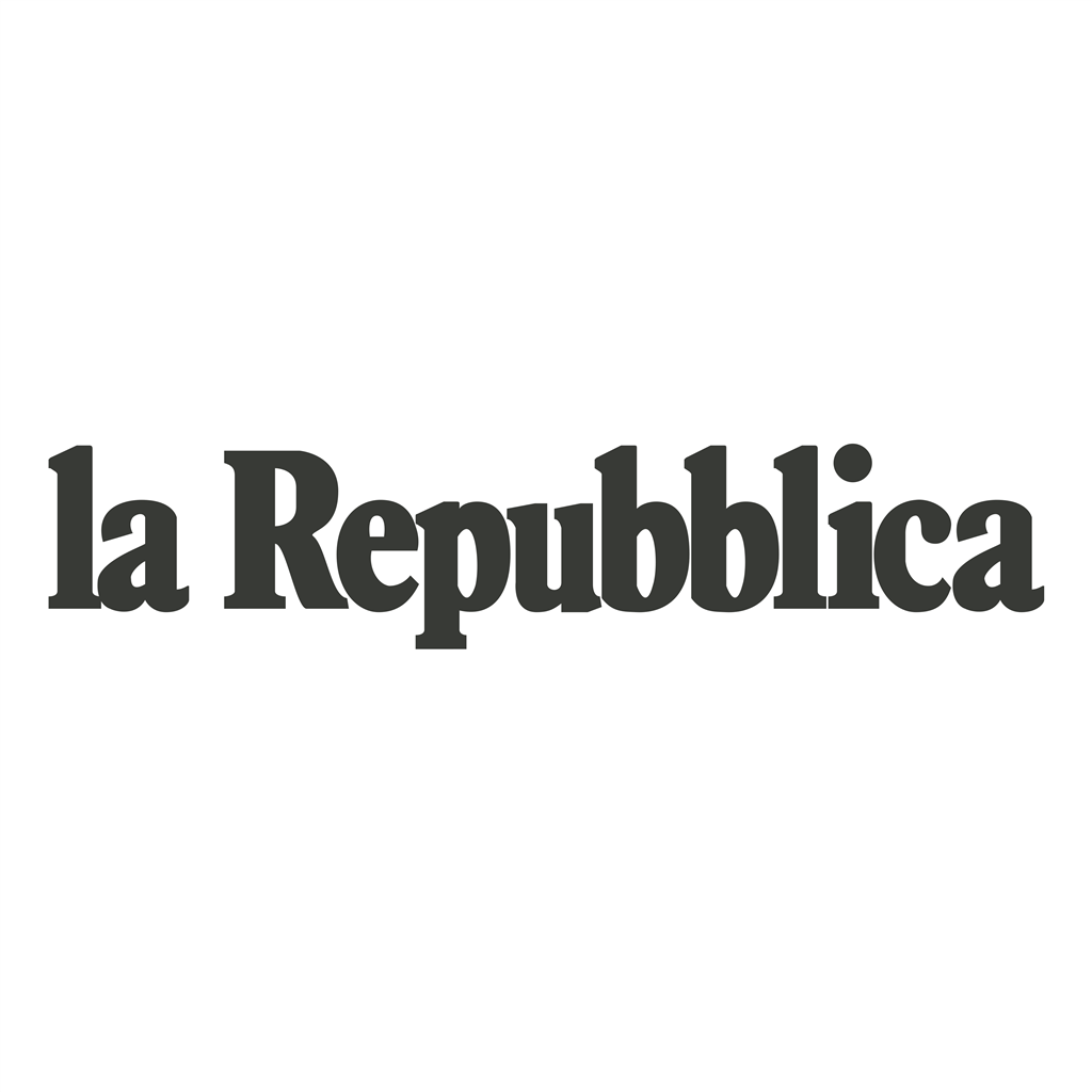 La Repubblica logotype, transparent .png, medium, large