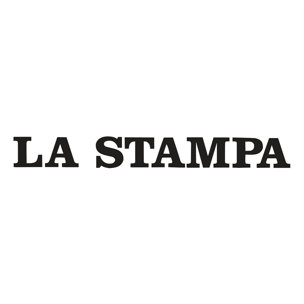 La Stampa logotype, transparent .png, medium, large
