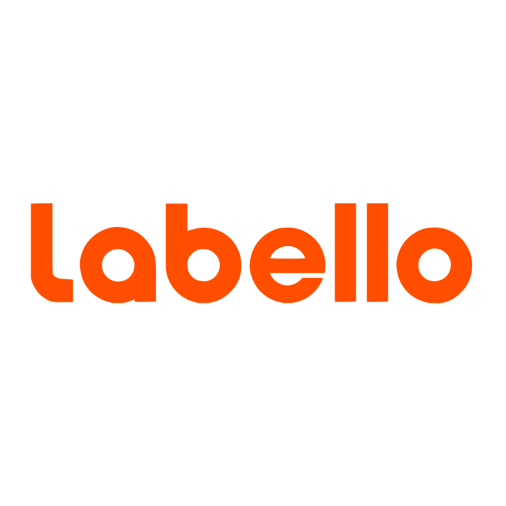 Labello logotype, transparent .png, medium, large