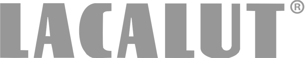 Lacalut logotype, transparent .png, medium, large
