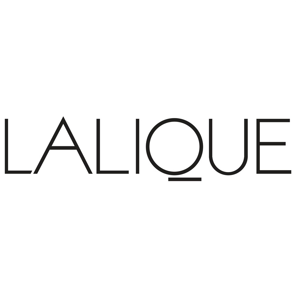 Lalique logotype, transparent .png, medium, large