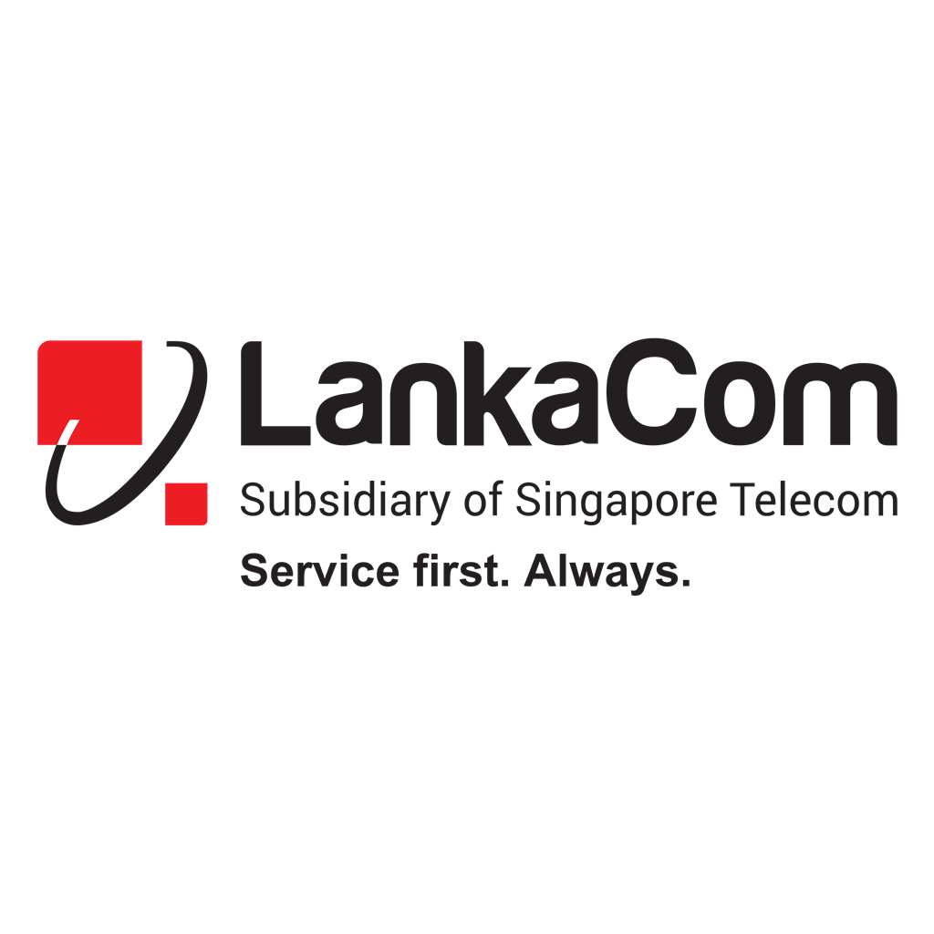 Lanka Communication Services logotype, transparent .png, medium, large