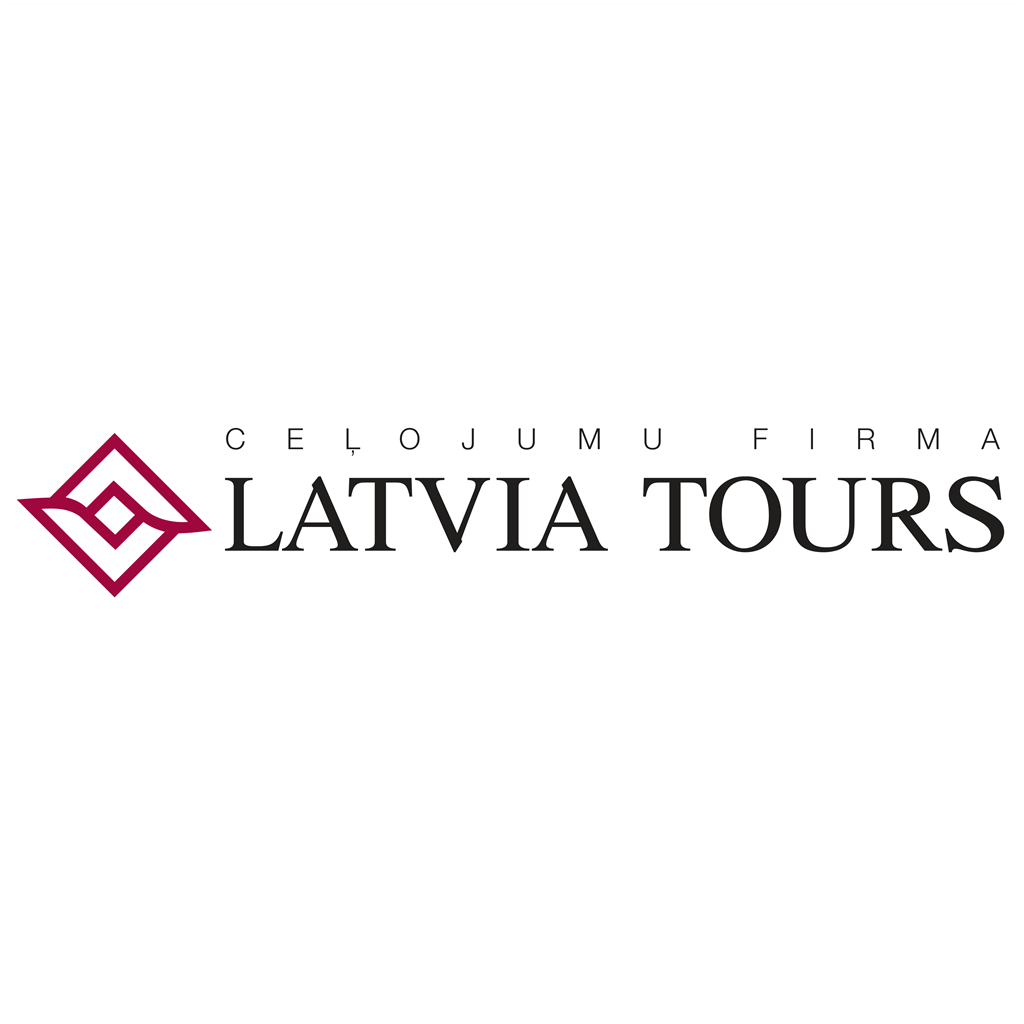 Latvia Tours logotype, transparent .png, medium, large