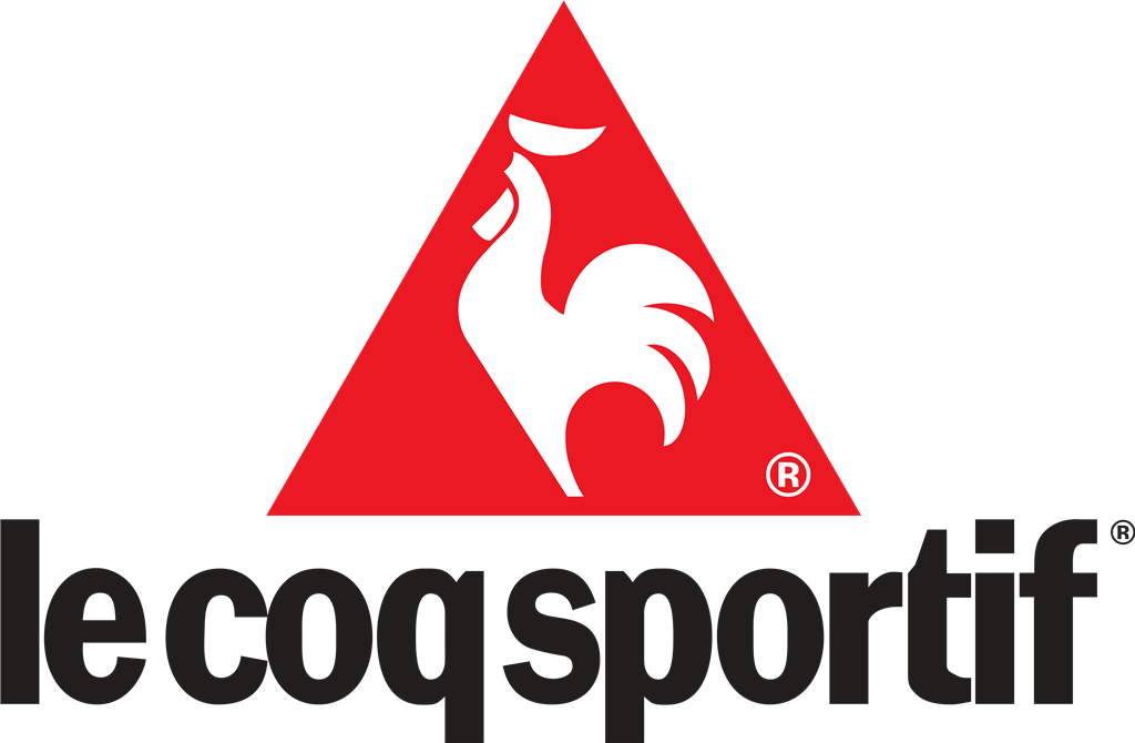 Le Coq Sportif logotype, transparent .png, medium, large
