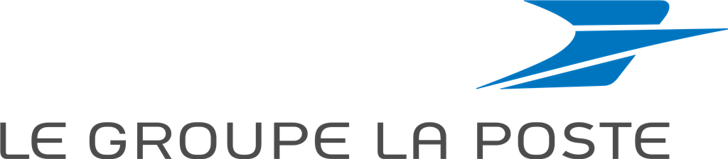 Le Groupe La Poste logotype, transparent .png, medium, large