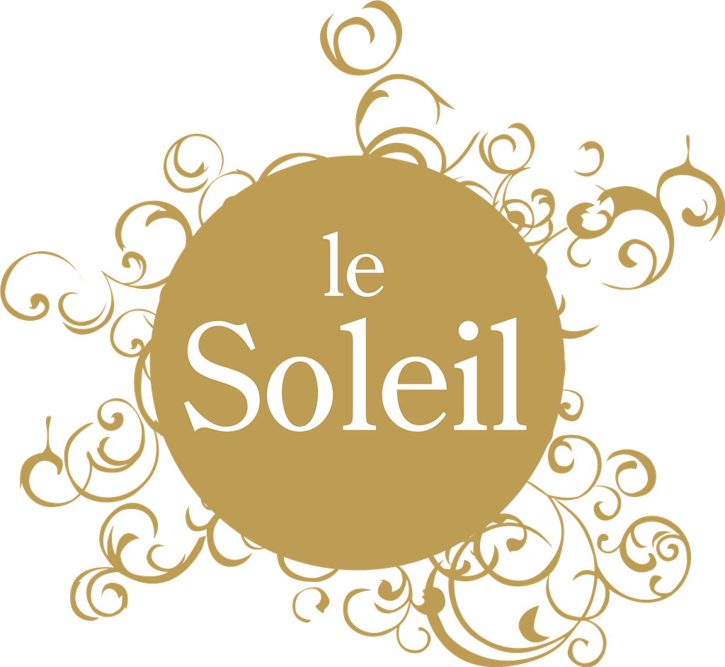 Le Soleil logotype, transparent .png, medium, large