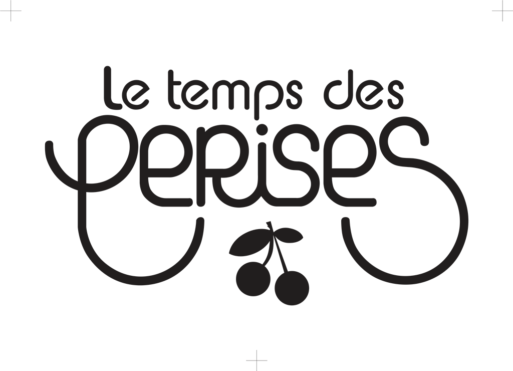 Le Temps des Cerises logotype, transparent .png, medium, large