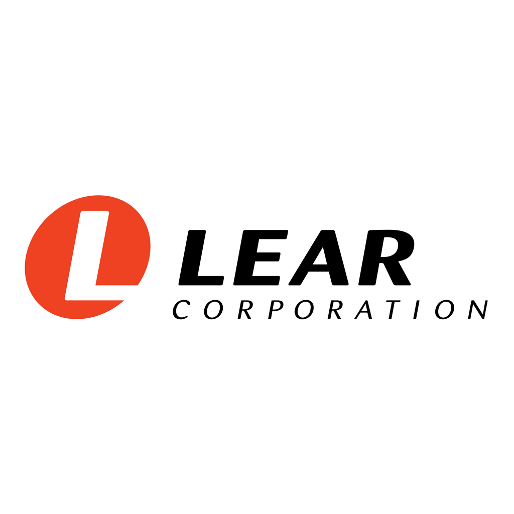 Lear Corporation logotype, transparent .png, medium, large