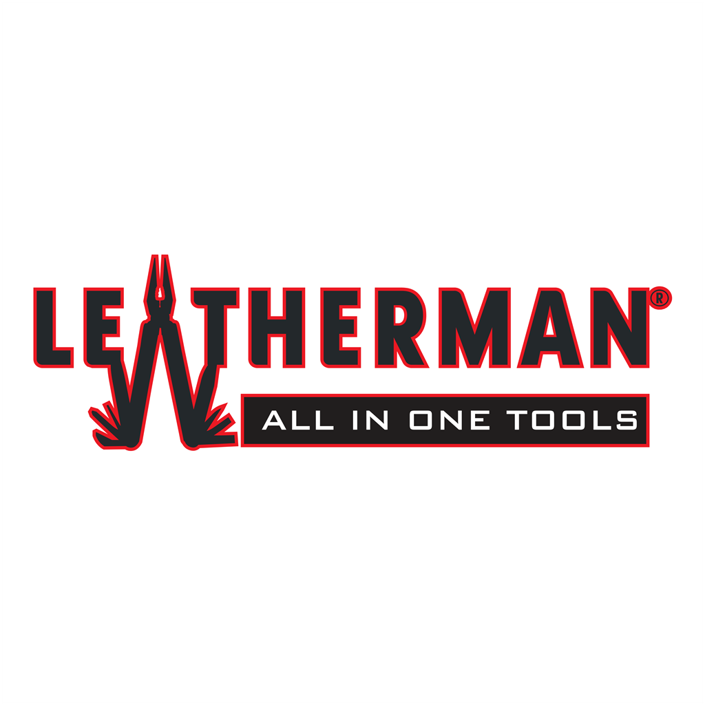 Leatherman logotype, transparent .png, medium, large