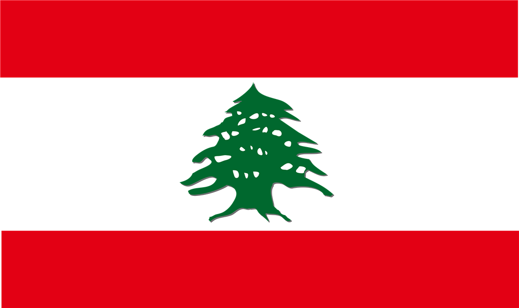 Lebanon logotype, transparent .png, medium, large