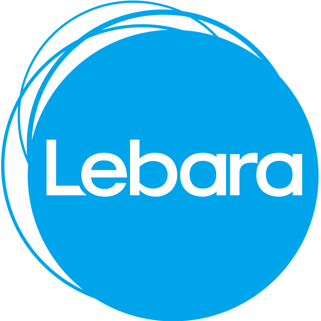 Lebara Mobile logotype, transparent .png, medium, large