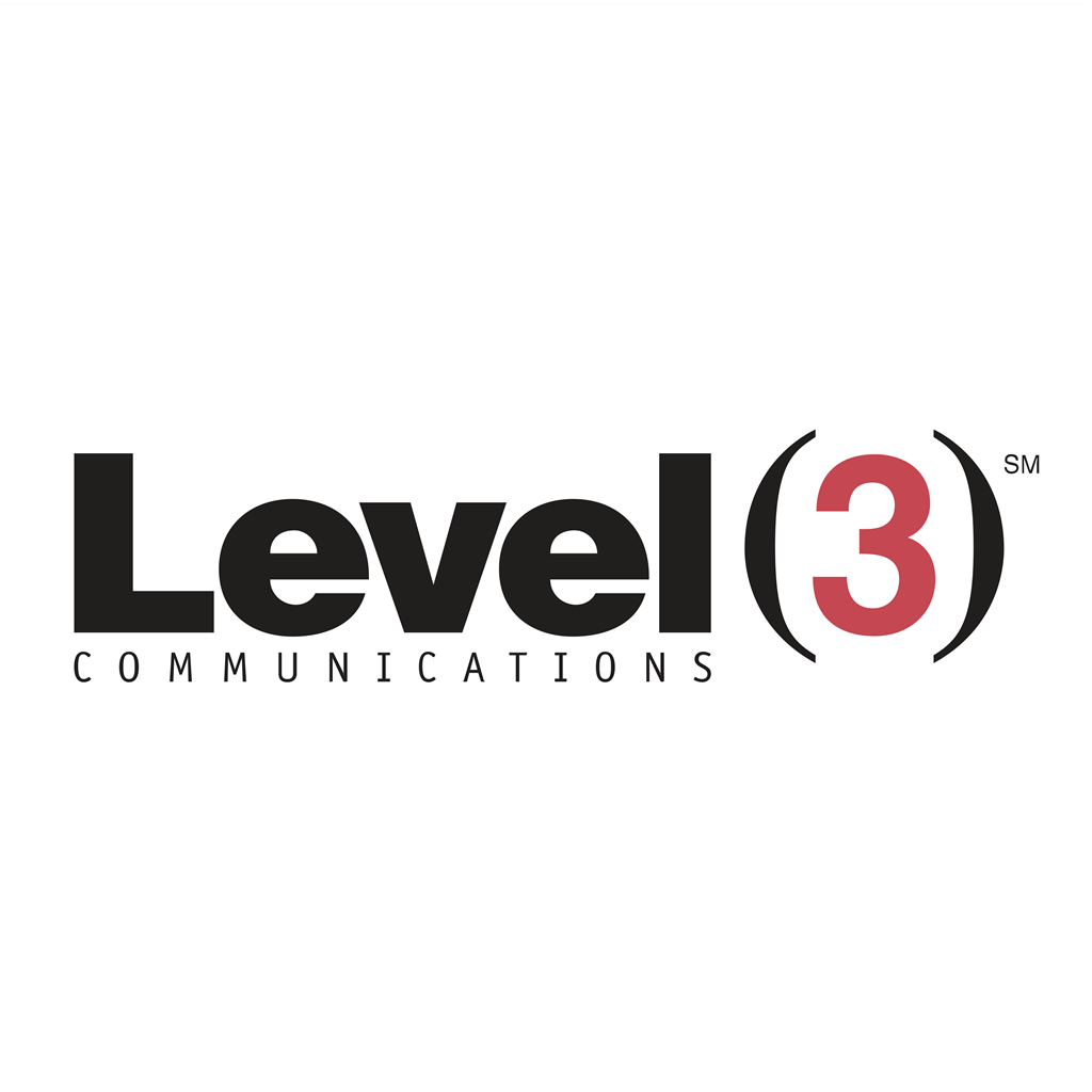Level 3 Communications logotype, transparent .png, medium, large