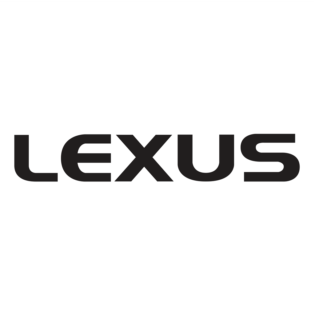 Lexus logotype, transparent .png, medium, large