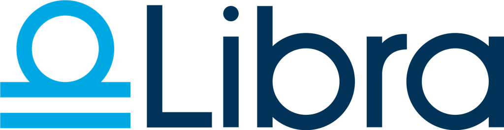 Libra logotype, transparent .png, medium, large