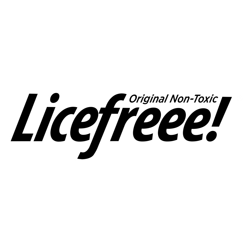 Licefreee! Original Non-Toxic logotype, transparent .png, medium, large