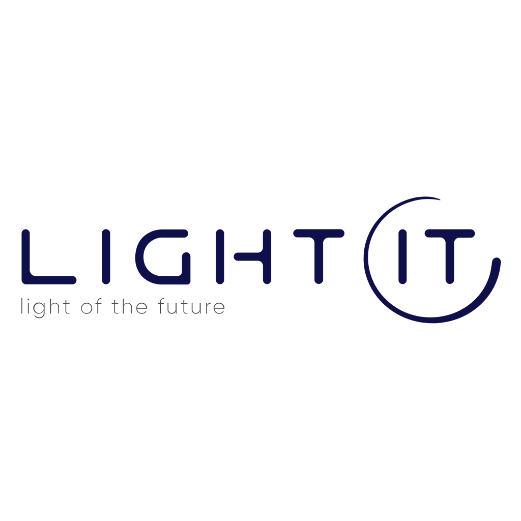 Light IT logotype, transparent .png, medium, large