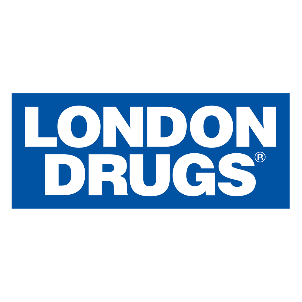 London Drugs logotype, transparent .png, medium, large