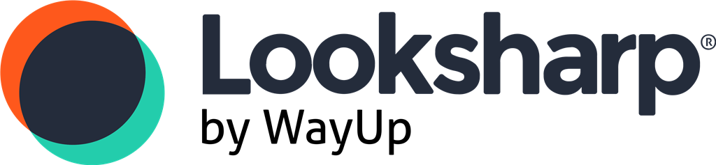 Looksharp logotype, transparent .png, medium, large