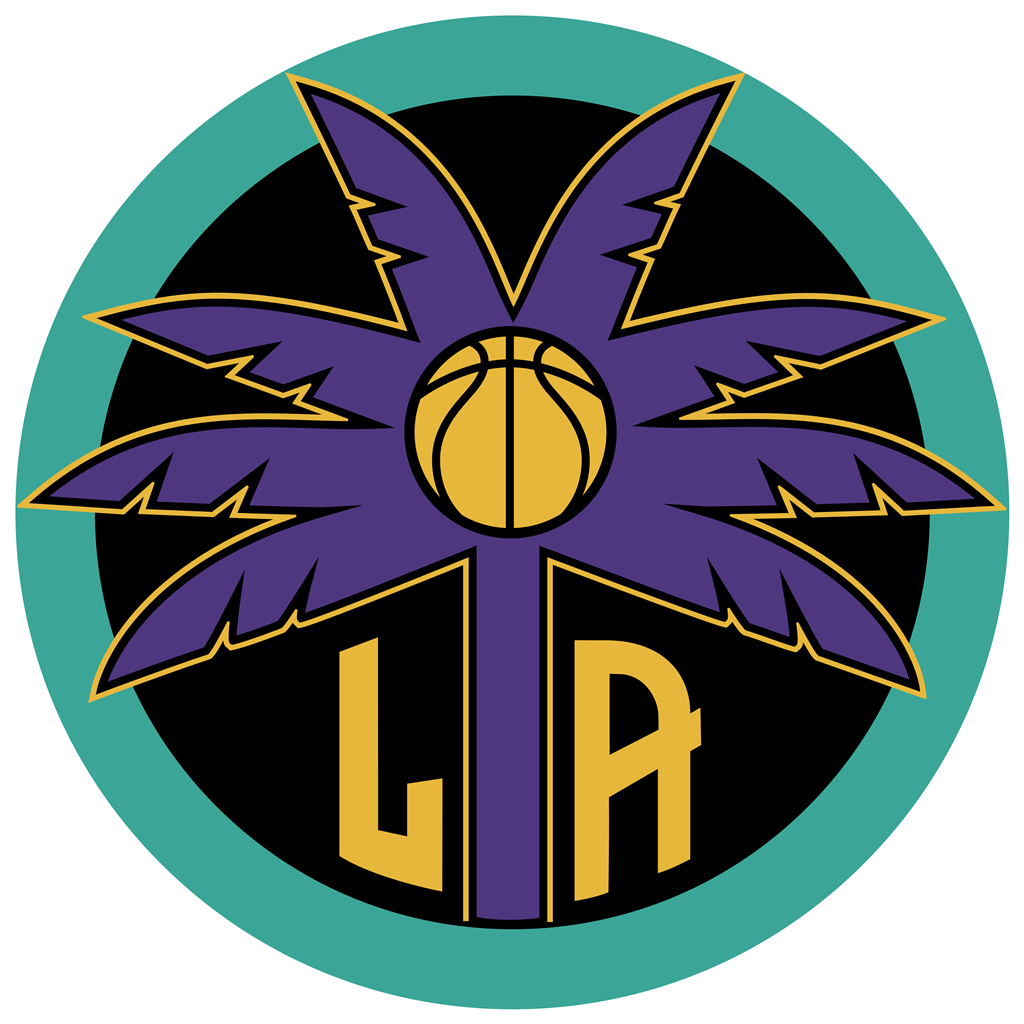 Los Angeles Sparks logotype, transparent .png, medium, large