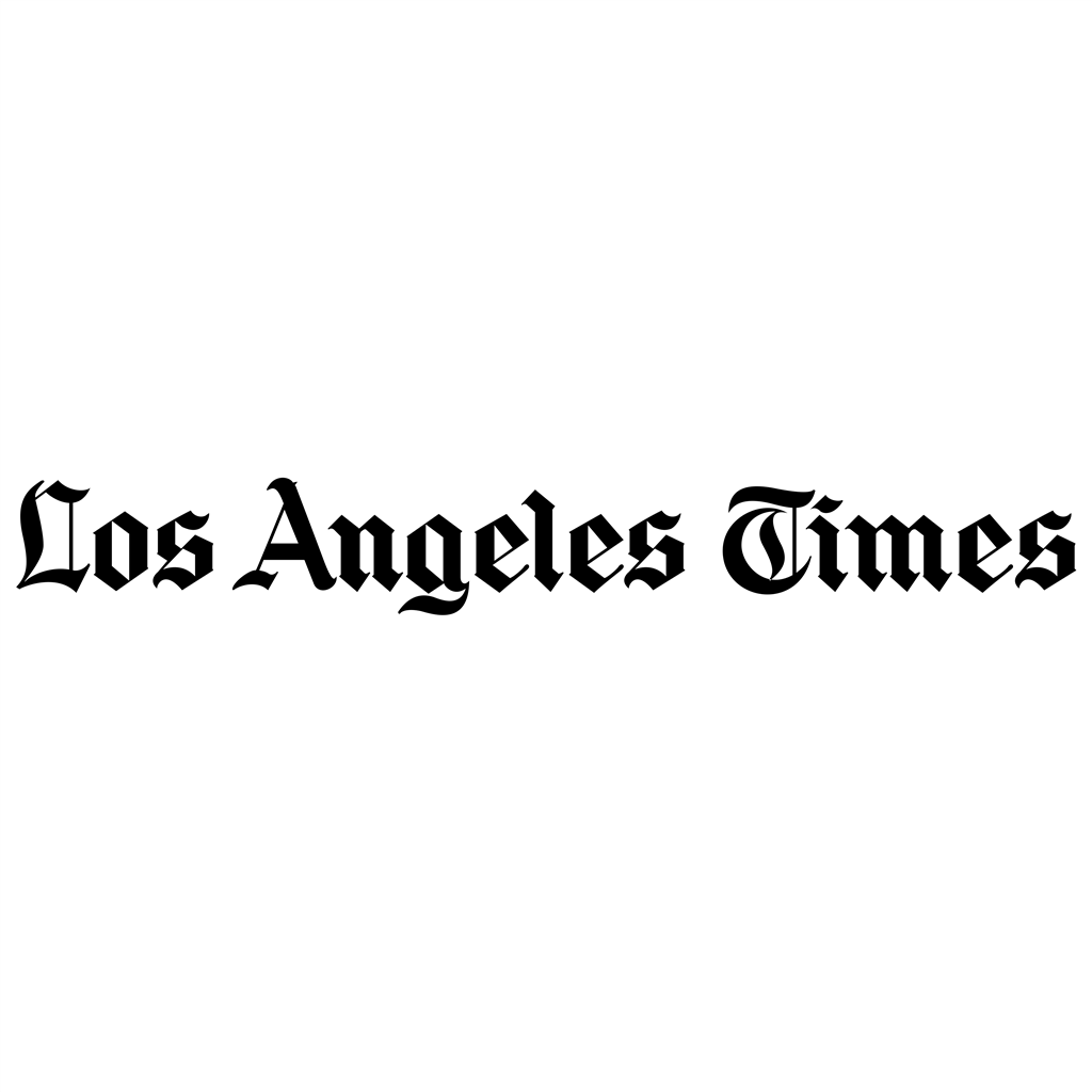 Los Angeles Times logotype, transparent .png, medium, large