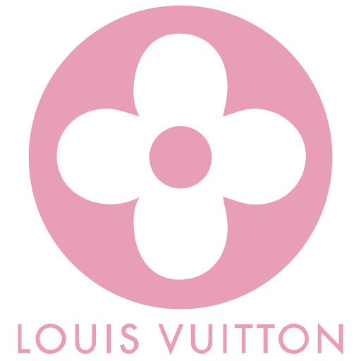 Louis Vuitton red circle logo