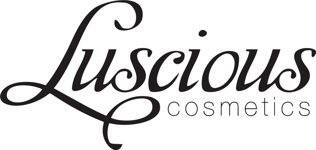 Luscious Cosmetics logotype, transparent .png, medium, large