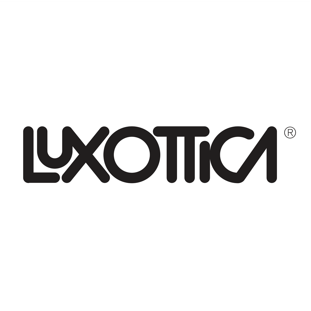 Luxottica logotype, transparent .png, medium, large