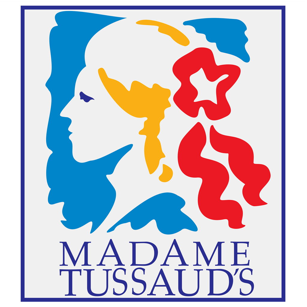 Madame Tussauds logotype, transparent .png, medium, large