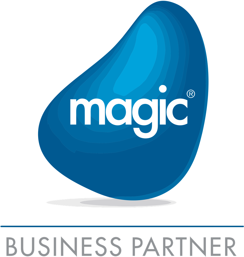 Magic Software logotype, transparent .png, medium, large