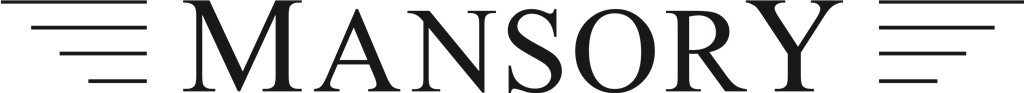 Mansory logotype, transparent .png, medium, large