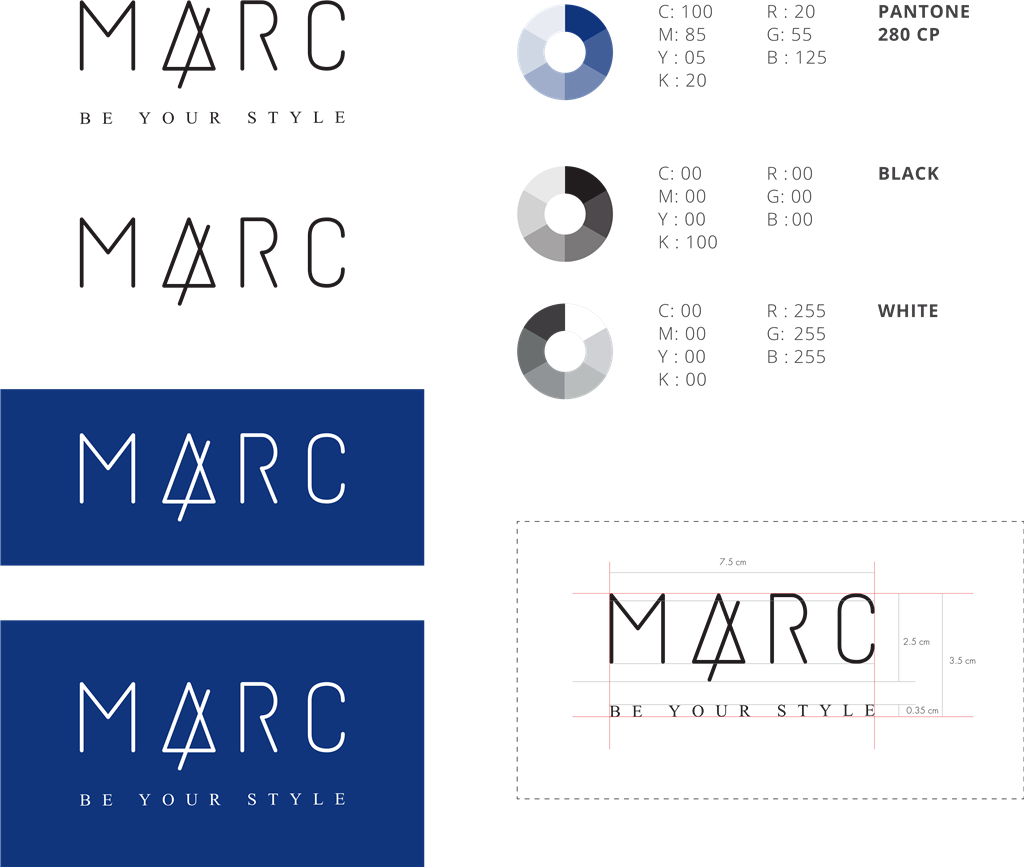 Marc logotype, transparent .png, medium, large
