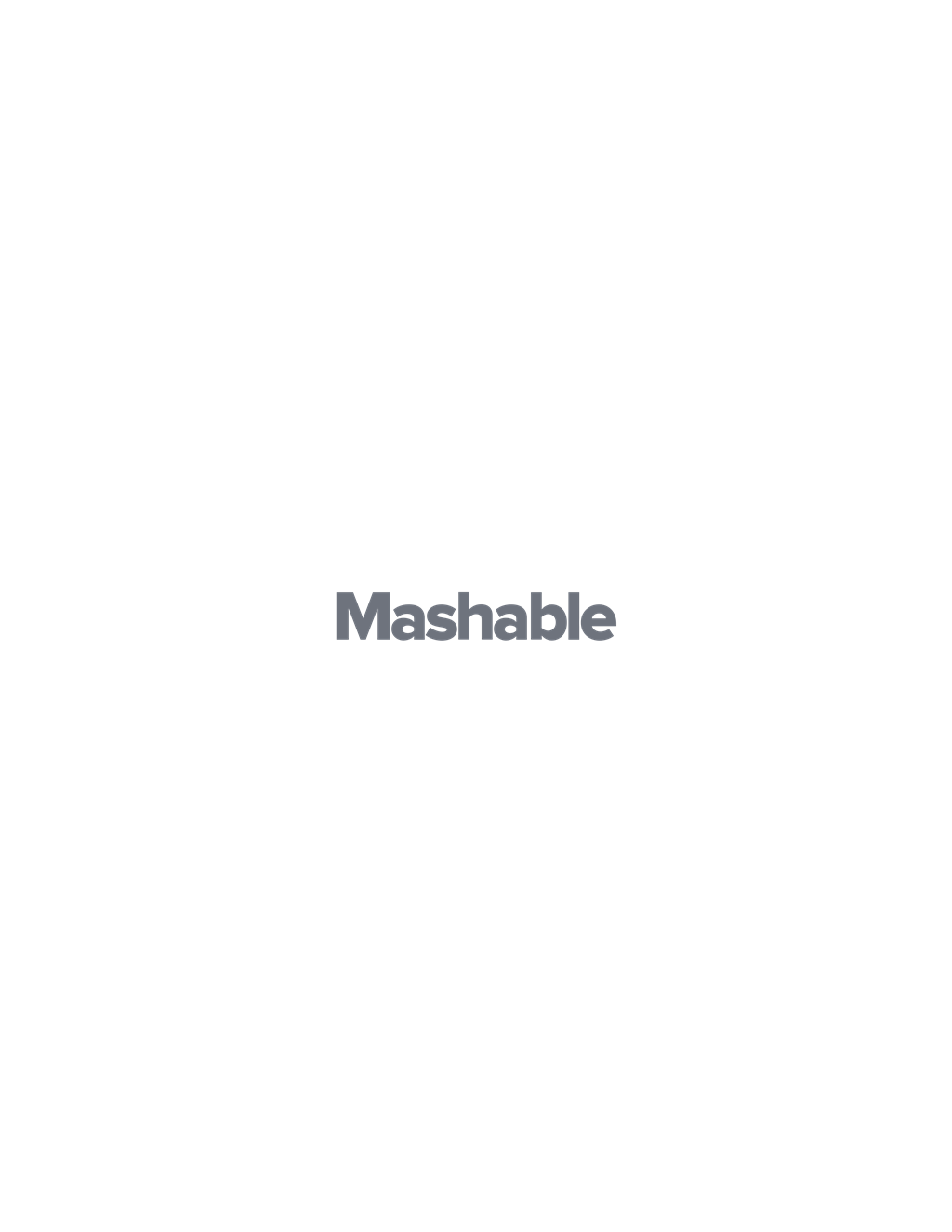 Mashable logotype, transparent .png, medium, large