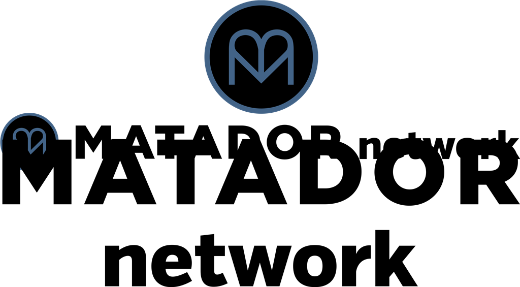 Matador Network logotype, transparent .png, medium, large