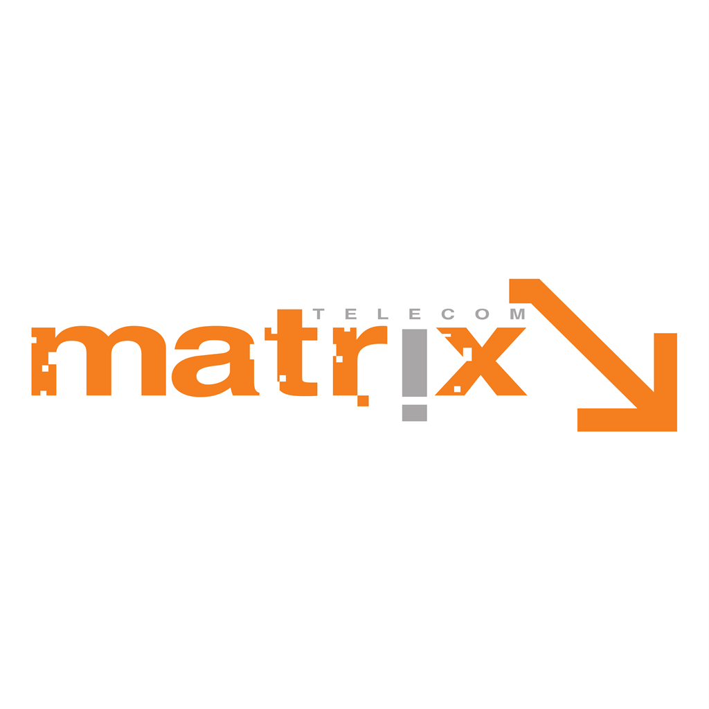 Matrix Telecom logotype, transparent .png, medium, large