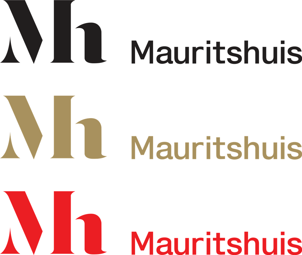 Mauritshuis logotype, transparent .png, medium, large