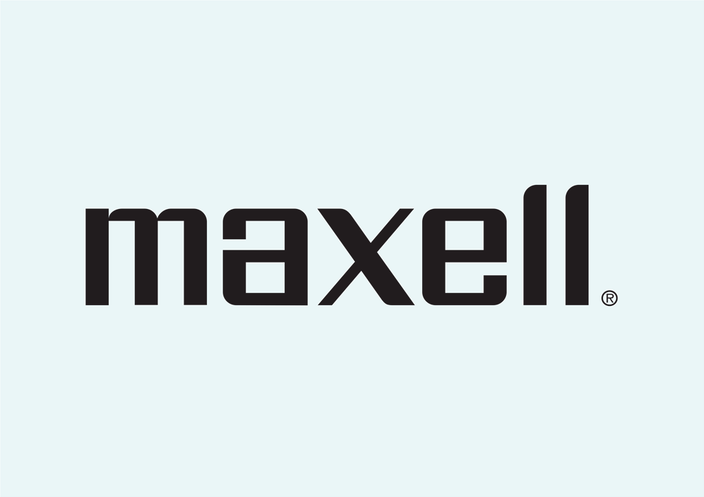Maxell logotype, transparent .png, medium, large