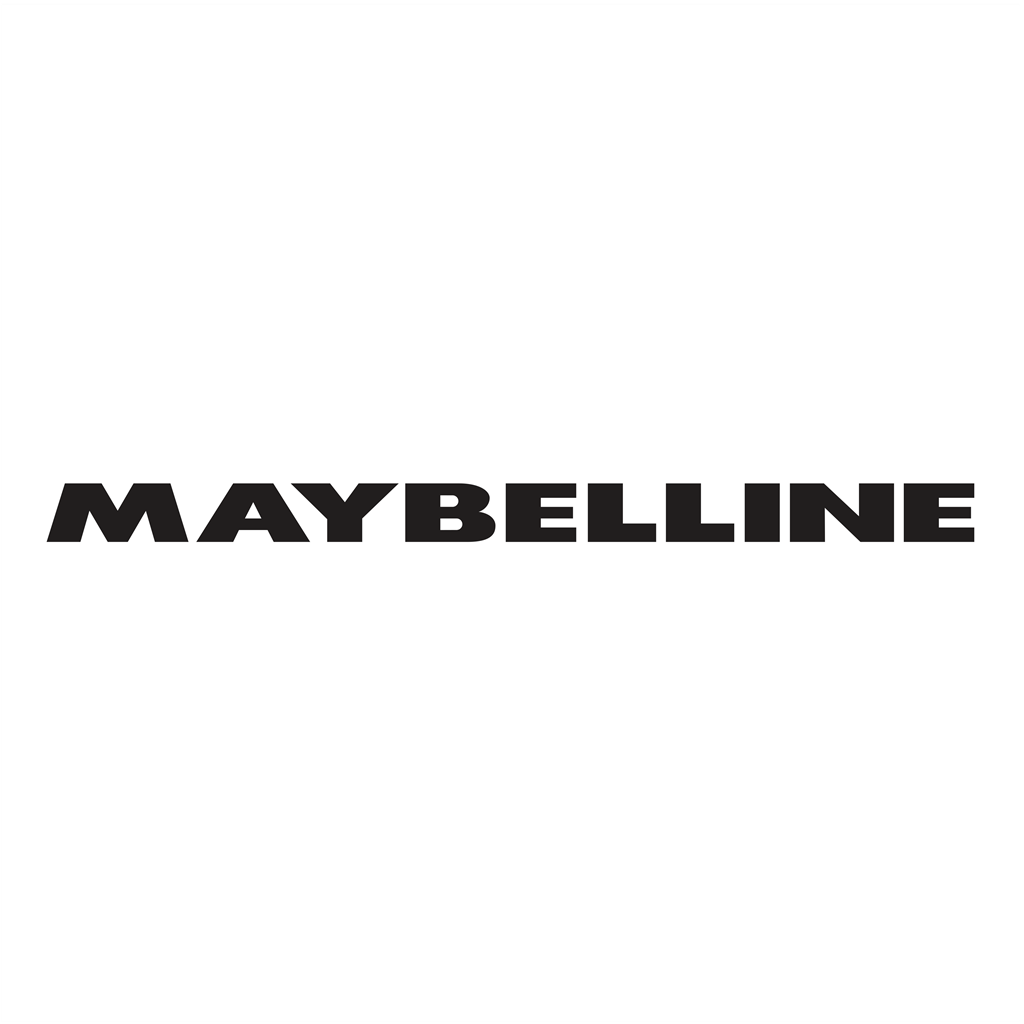 Maybelline logotype, transparent .png, medium, large