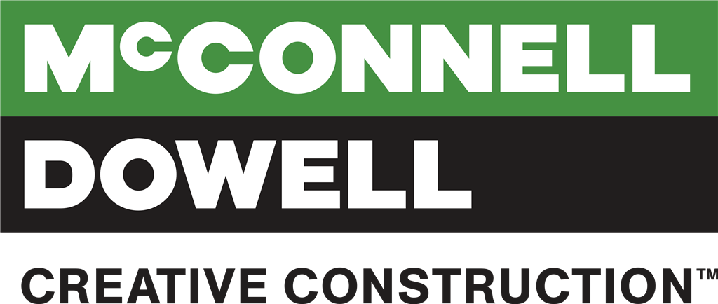 McConnell Dowell logotype, transparent .png, medium, large