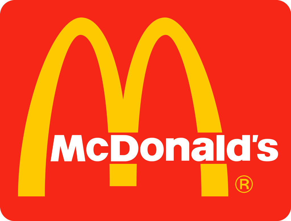 McDonald’s logotype, transparent .png, medium, large