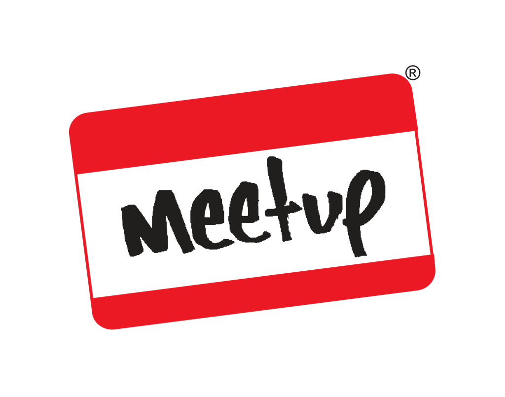 Meetup logotype, transparent .png, medium, large